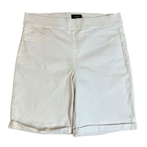 NYDJ White Bermuda Shorts Sz 12